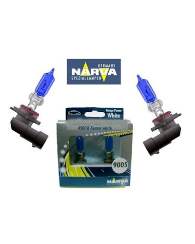 Avtomobilin işıqlandırma cihazları üçün lampa Narva 9005 Range Power AVTO085258 H11 White