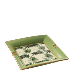 Пепельница Eichholtz 112537 Ashtray Pineapple 24.5x24.5x4 см,фарфор
