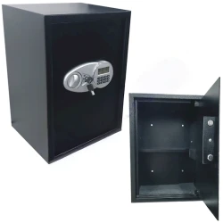 Мебельный сейф Strong C-50 BF, c ключом, черный, 500x350x310 мм