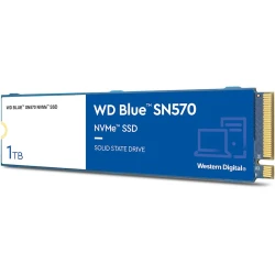 SSD накопитель Western Digital 1 TB SN570 WD Blue NVMe 1.4 M.2 (WDBB9E0010BNC-WRSN)