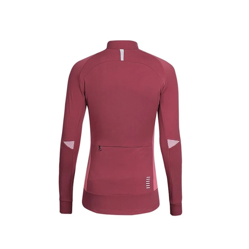 Велоджерси женская Santic L9C01104, бордовая, размер M