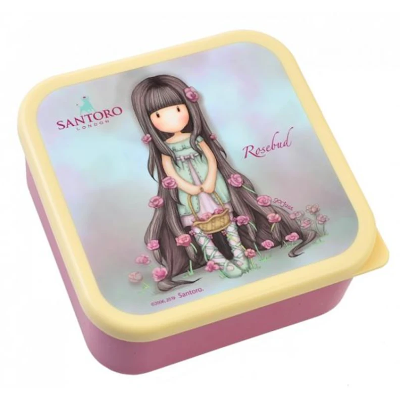 Ланч-бокс Yes Santoro Summer 706904, розовый, 4 шт