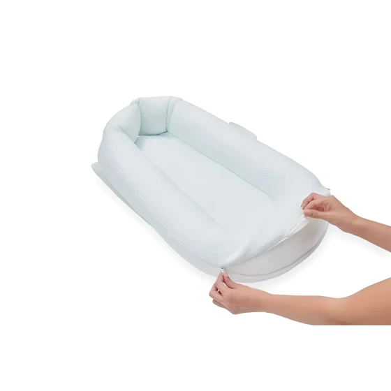 Кокон-гнездышко Yataş First Dream, 48x72 см, белое Кокон-гнездышко Yataş First Dream, 48x72 см, белое