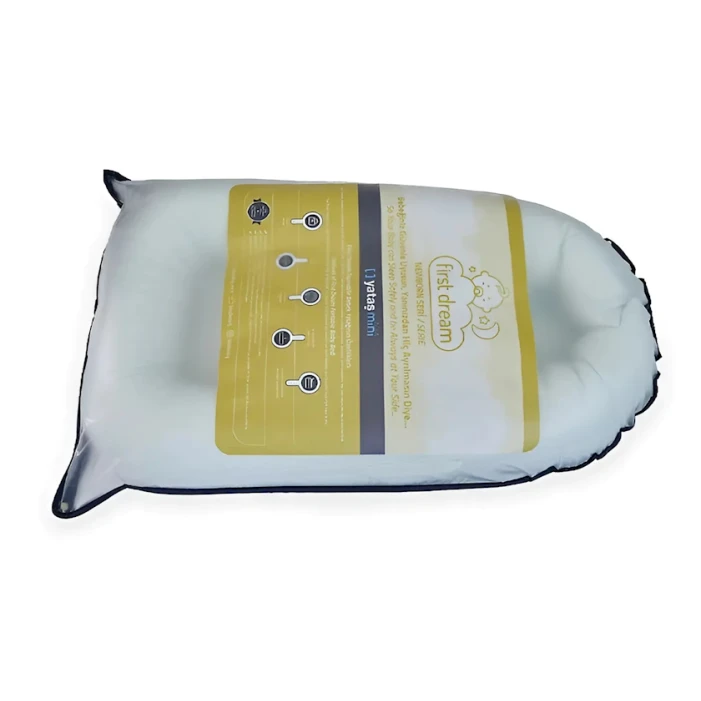 Кокон-гнездышко Yataş First Dream, 48x72 см, белое Кокон-гнездышко Yataş First Dream, 48x72 см, белое