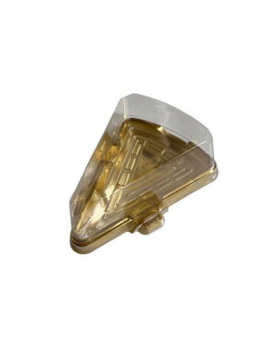 Desertlər üçün birdəfəlik qab dəsti Loyal 2504212359, polietilen tereftalat, qızılı, 15.1x11.5x5.3 sm, 1000 əd