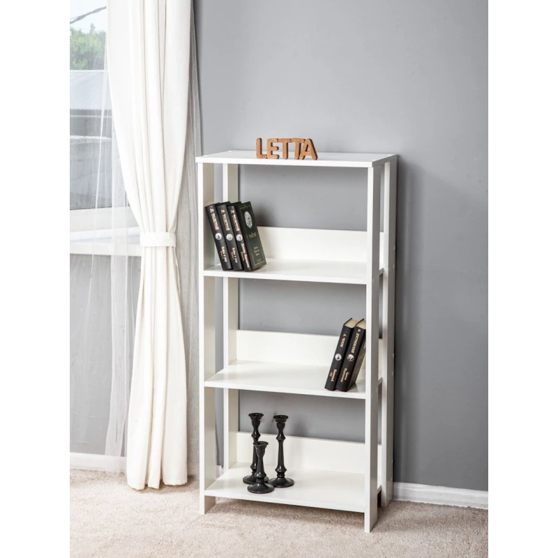 Stellaj Letta Ultra Lite, ağ, LDSP, 115x45x22 sm