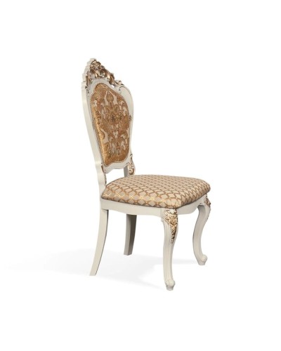 Stul Slonimmebel Eliza, 122.6x60.4x62 sm, krem
