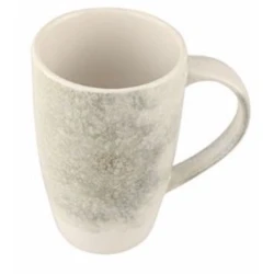 Кружка Porland Stoneware Selene, фарфор, светло-серая, 300 cc