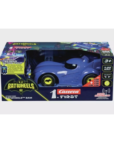 Radio ilə idarə olunan maşın Carrera Batwheels Bam, 1:20, 3+ yaş