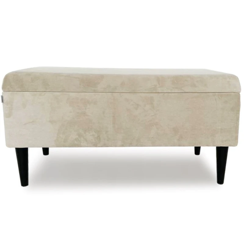 Пуфик 87, ткань, бежевый, 40x35x80 см Пуфик 87, ткань, бежевый, 40x35x80 см