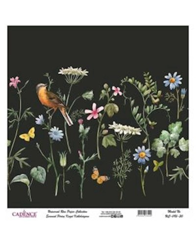 Dekupaj üçün universal düyü kağızı Cadence 30x32, UC-095-30