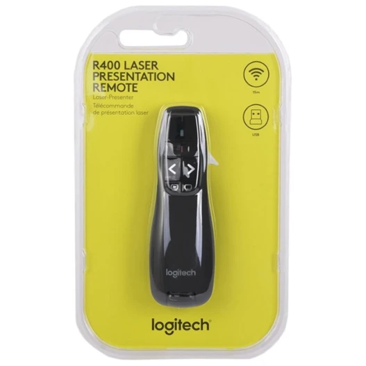Презентер LOGITECH WIRELESS PRESENTER R400 (910-001356) Презентер LOGITECH WIRELESS PRESENTER R400 (910-001356)