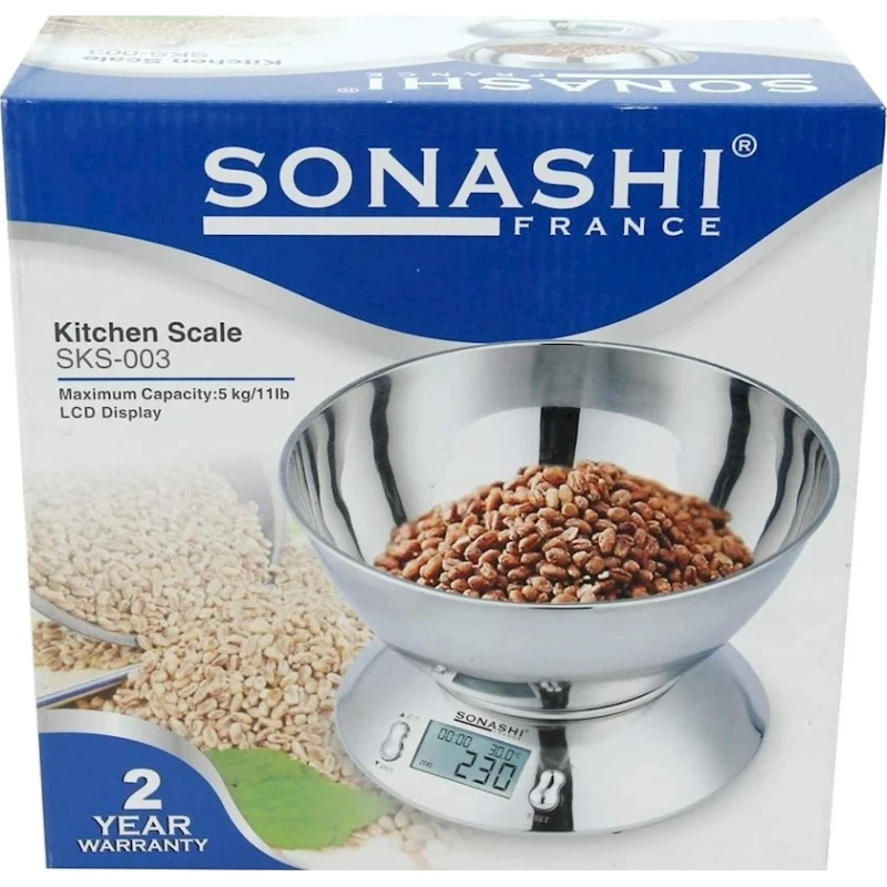 Mətbəx tərəzisi Sonashi SKS-003 Mətbəx tərəzisi Sonashi SKS-003
