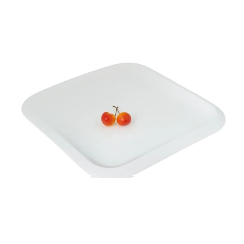 Блюдо Wilmax WL-991229/A квадрат, 31 см, фарфор, белый