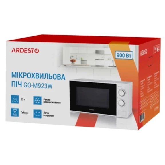Микроволновая печь Ardesto GO-M923WI, белый Микроволновая печь Ardesto GO-M923WI, белый