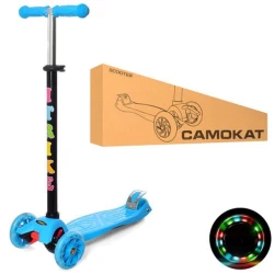 Uşaqlar üçün samokat SH-22, mavi