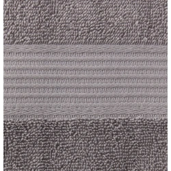 Полотенце для рук JYSK Karlstad By Kronborg, 40x60 см, хлопок, серый.