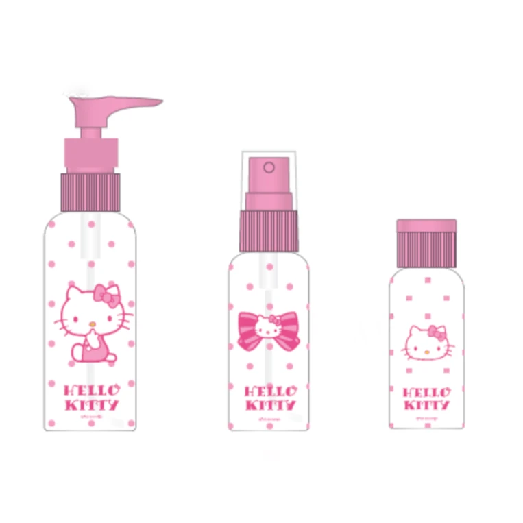 Дорожный набор для косметических средств Miniso Hello Kitty Дорожный набор для косметических средств Miniso Hello Kitty