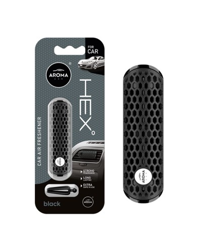 Avtomobil üçün ətirləndirici Aroma Car HEX Black, polimer - 83575