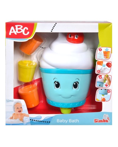 Çimmə üçün oyuncaq Simba ABC Buxar generatoru, 12 aydan, plastik, rəngbərəng