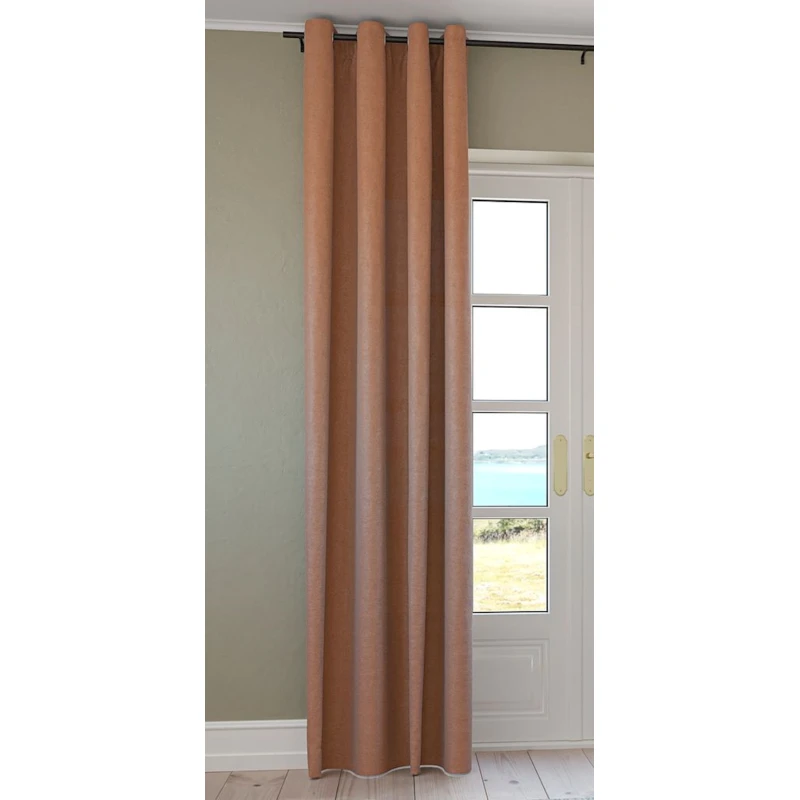 Занавес JYSK Cisteren 1x140x300 см, светло-коричневый Занавес JYSK Cisteren 1x140x300 см, светло-коричневый