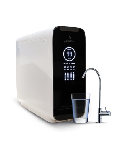 Su filtri Aquatech ARO3-H (Pompalı, 4 mərhələli, 3.2 Gallon çən)