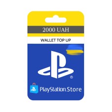 Sony PlayStation pul kisəsi dolumu 2000 UAH (PSN Ukrayna, PS4/PS5)