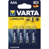 Батарейка Varta Longlife Extra LR03 AAA, 4 шт Батарейка Varta Longlife Extra LR03 AAA, 4 шт