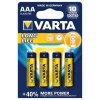 Батарейка Varta Longlife Extra LR03 AAA, 4 шт Батарейка Varta Longlife Extra LR03 AAA, 4 шт
