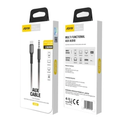 Audio kabel Aspor A233 AUX 3.5mm to Type-C