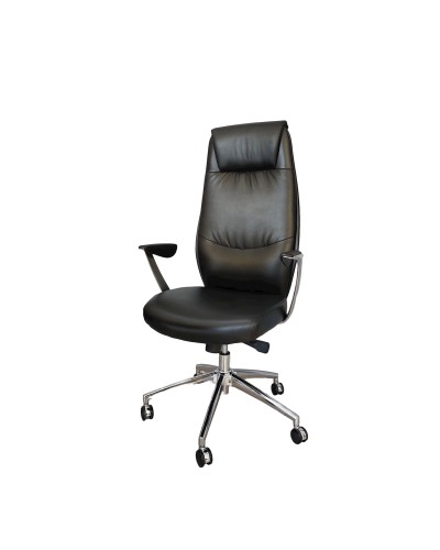 Ofis üçün kreslo Oreol OFD-1014, 60х70х122 sm, qara
