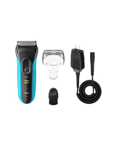 Elektrik ülgüc Braun 3040 Series 3 Black/Blue