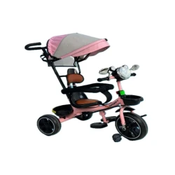 Uşaqlar üçün üçtəkərli velosiped BB-269, 3-5 yaş, çəhrayı