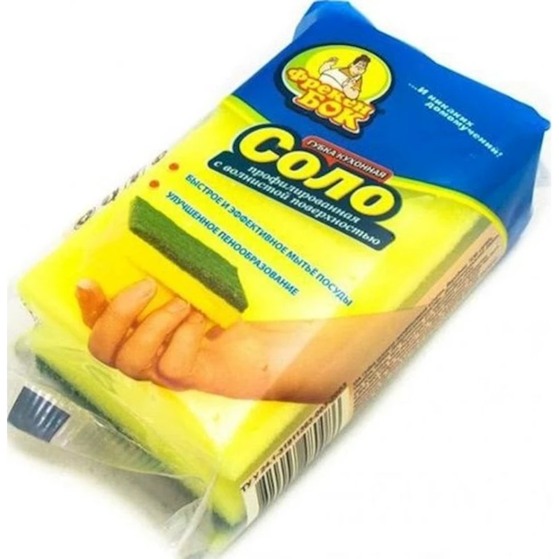 Губка кухонная Фрекен БОК Соло, 12.4 x 7 x 4.5 см Губка кухонная Фрекен БОК Соло, 12.4 x 7 x 4.5 см