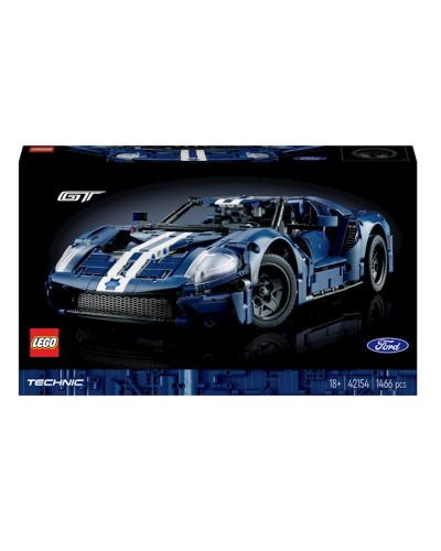 Konstruktor LEGO Technic 2022 Ford GT 42154, 18+ yaş, 1466 hissə
