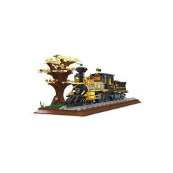 Конструктор Jie Star Genoa Locomotive Railway Building Blocks Toy Set 59010, 950 деталей