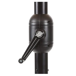 Садовый зонт JYSK Namdal, 280x280x256 см, сталь/полиэстер, бежевый Садовый зонт JYSK Namdal, 280x280x256 см, сталь/полиэстер, бежевый