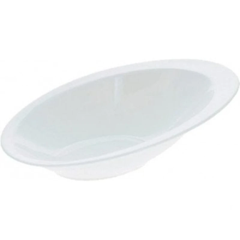 Salat qabı Wilmax WL-992657, oval, 27.5x18.5 sm, farfor, ağ