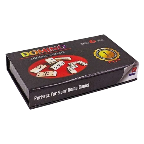 Домино, белый, пластик/картон Домино, белый, пластик/картон