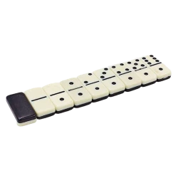 Домино, белый, пластик/картон Домино, белый, пластик/картон