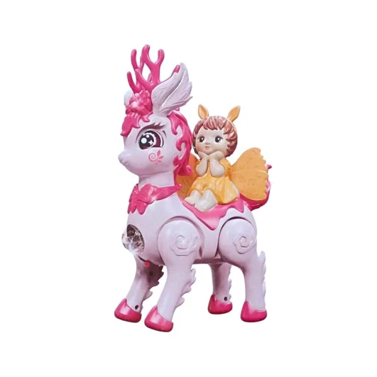 Atlı Kukla Şahzadə Musiqili 360 dərəcə fırlanan yanıb-sönən işıqlar Atlı Kukla Şahzadə Musiqili 360 dərəcə fırlanan yanıb-sönən işıqlar