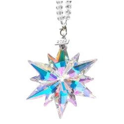 Avtomobil üçün asılqan-kulon HE20 swarovski gümüşü, ulduz