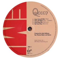 Vinil plastin Virgin EMI Records Queen — Queen
