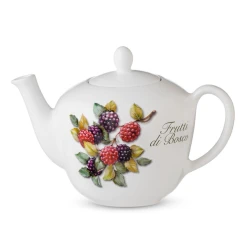 Çaydan NuovaCer 180533, keramika, ağ, 22 sm