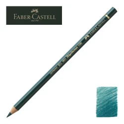Rəngli karandaş Faber-Castell Polychromos, rəng 158, Deep Cobalt Green