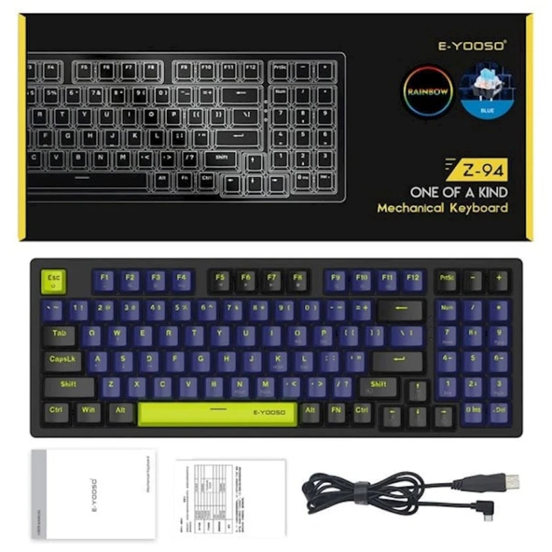 Клавиатура Eyooso Z-94 Blue Клавиатура Eyooso Z-94 Blue