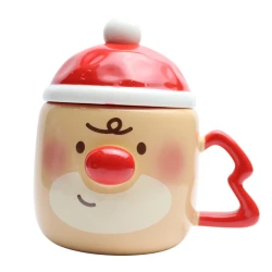 Новогодняя кружка 5833, 250 мл, разноцветная