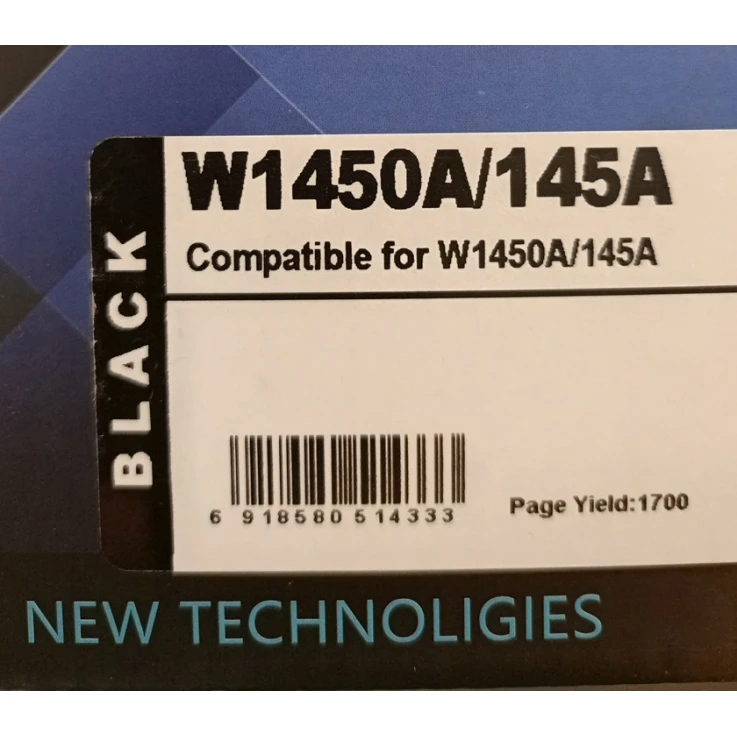 Тонер-картридж BrightTone W1450A/145A Black Тонер-картридж BrightTone W1450A/145A Black