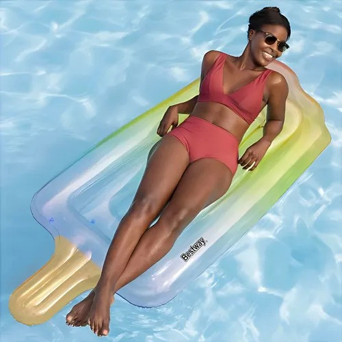 Надувной коврик для мороженого для бассейна Bestway RAX-43161, 100 кг, цветной 180 x 75 x 17,5 см Надувной коврик для мороженого для бассейна Bestway RAX-43161, 100 кг, цветной 180 x 75 x 17,5 см