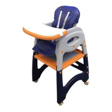 Uşaqlar üçün yedizdirmə oturacağı TB-82125OB, narıncı/göy, 60x40x20 sm, 4 ay+